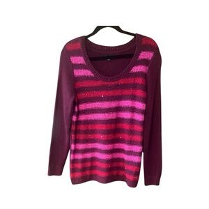 Tommy‎ Hilfiger Knit Striped Pullover Sweater
